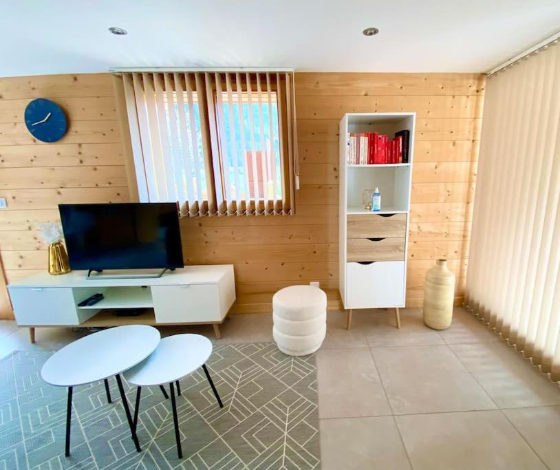 Androsace Appartement Dans Chalet Bois Avec Jacuzzi Privatif Terrasse Et Vue Montagne Les Villards-sur-Thônes Exterior foto
